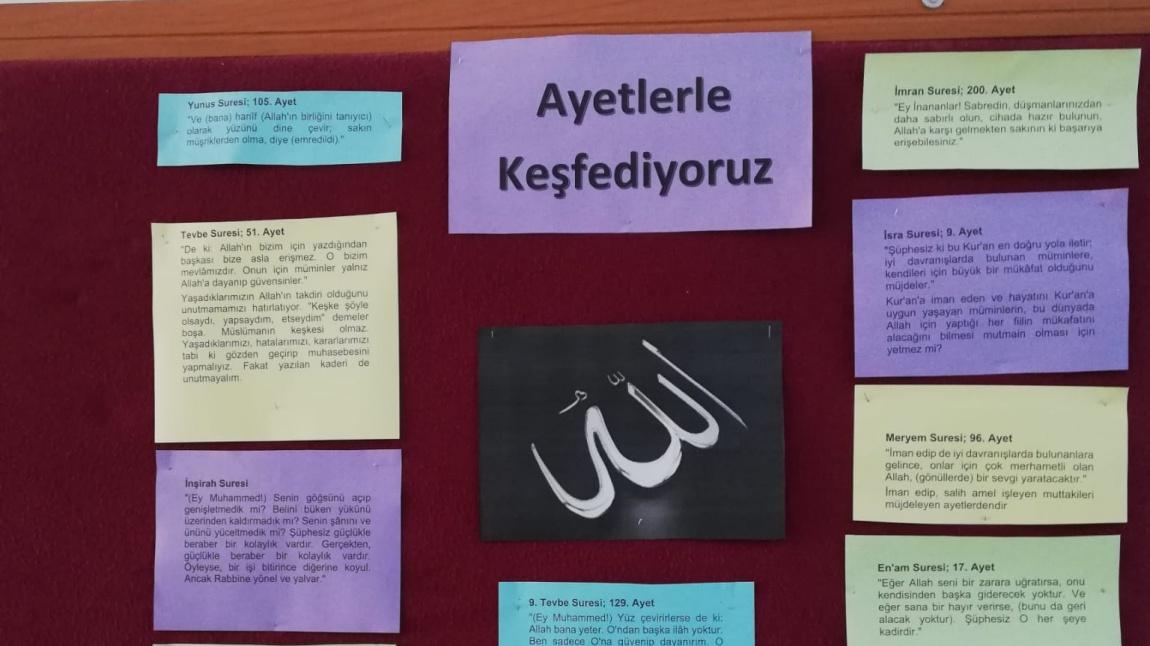 AYETLERLE KEŞFEDİYORUZ